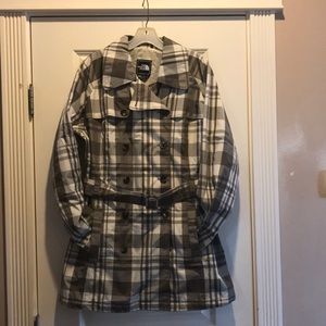 The North Face rain coat